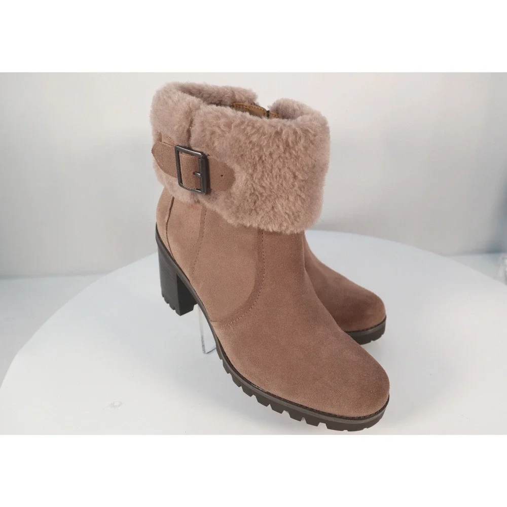 UGG-Elisiana boot in‎ caribou new never worm -Size 9.5